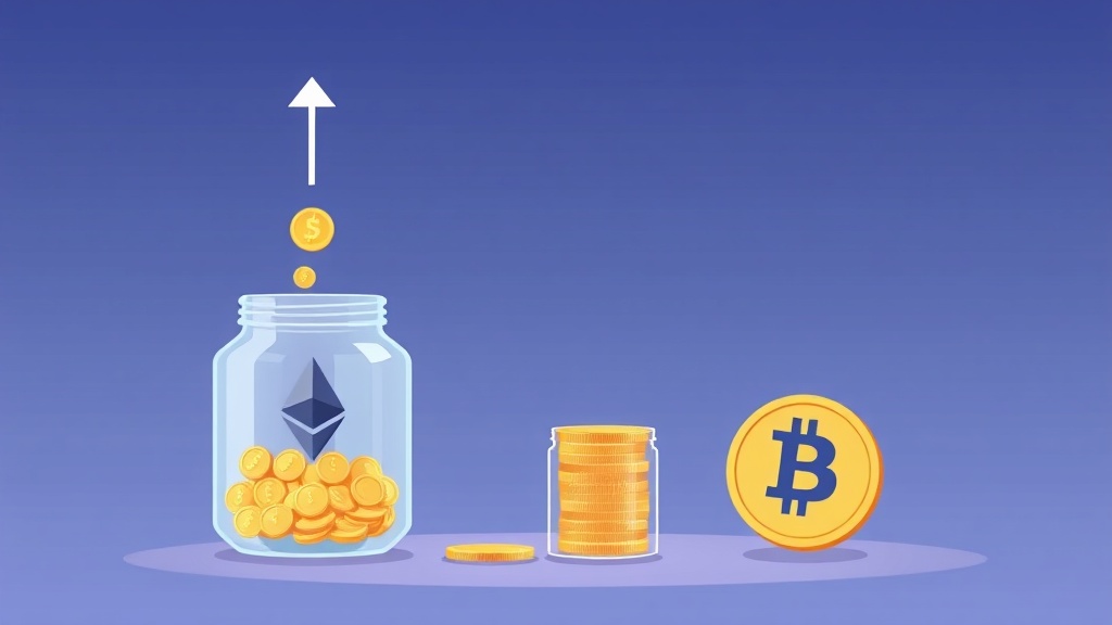 이더리움 ETF, 비트코인 제쳤다…주간 자금 유입 역전 관련 일러스트 (AI 생성)
