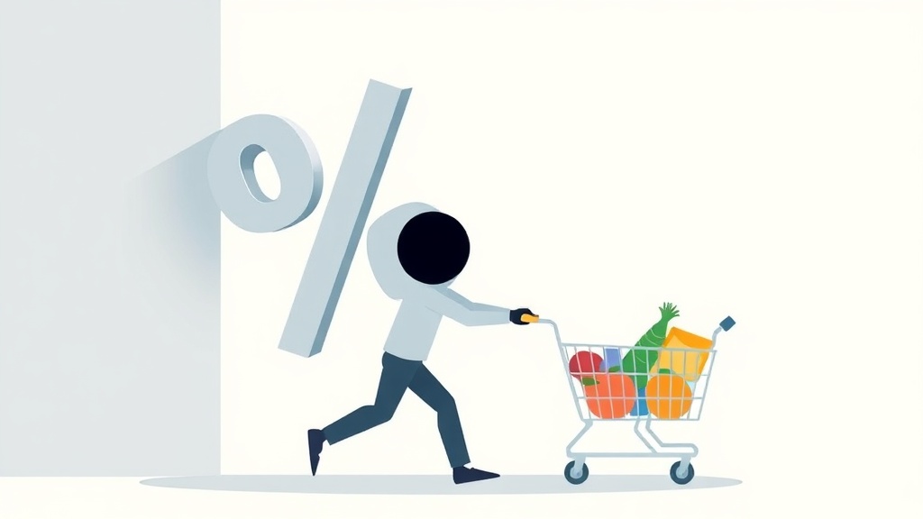7월 소비자물가, 3%대 벽 뚫을까 관련 일러스트 (AI 생성)